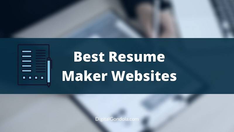 best resume maker websites