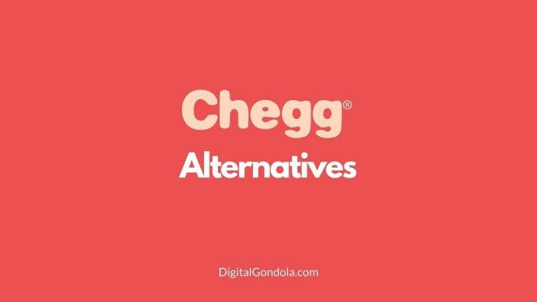 Chegg Alternatives