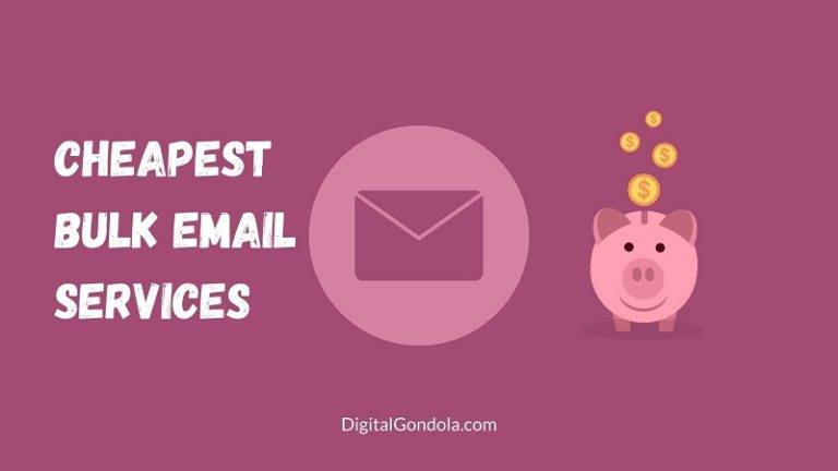 Cheapest Bulk Email Services