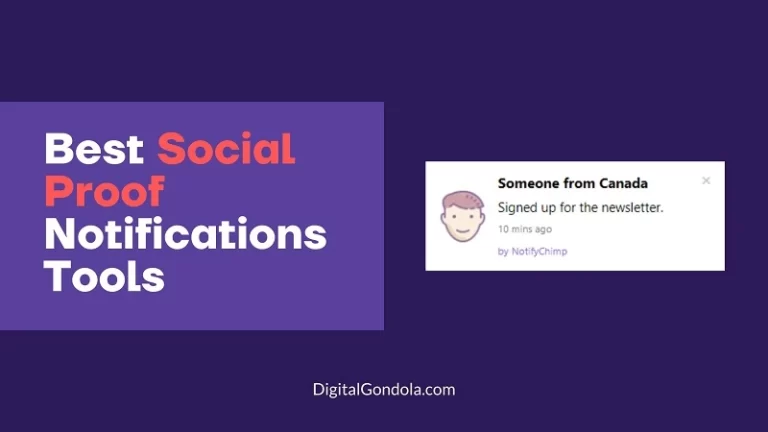 Best Social Proof Notifications Tools